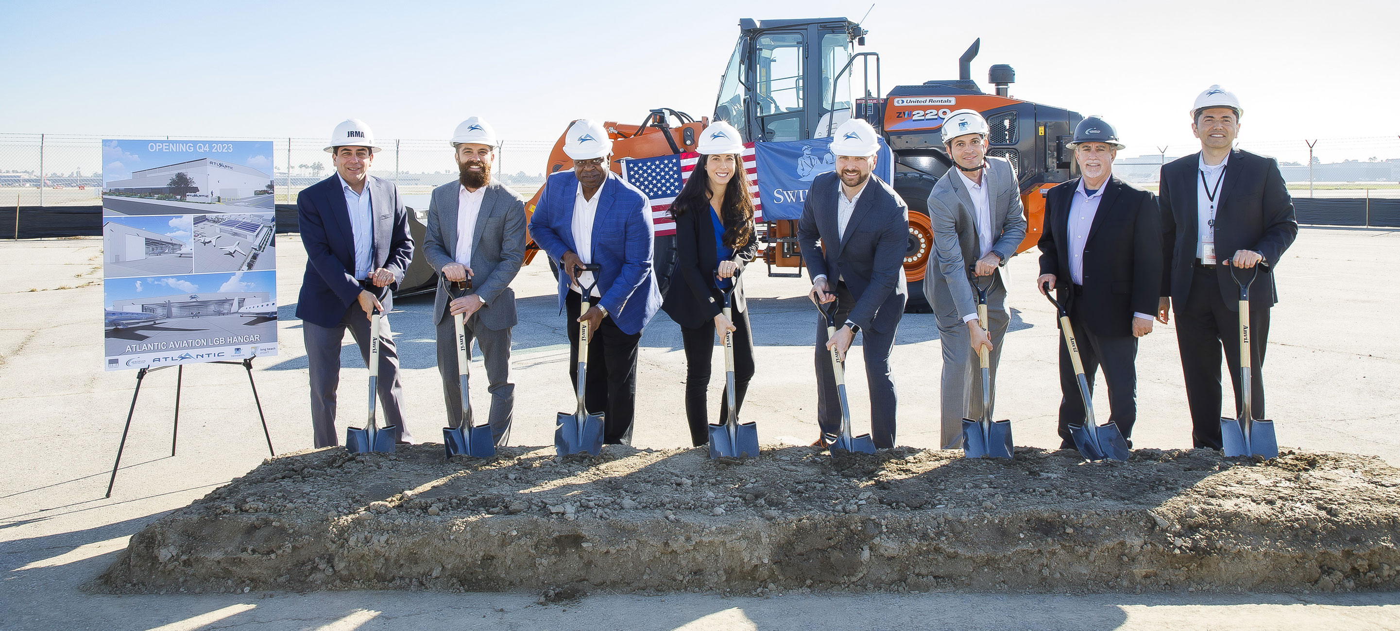 LGB Celebrates Groundbreaking of Atlantic Aviation’s Major Development